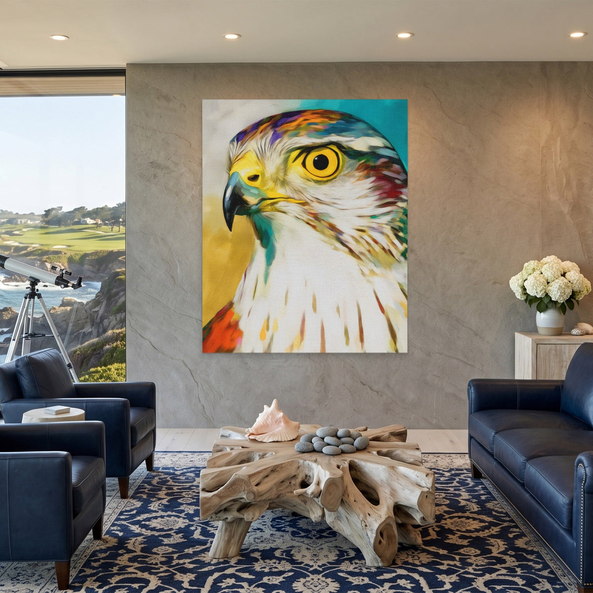 Eagle Ink Expression - Luxury Wall Art