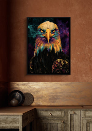 Eagle Jewel Tones — eagle jewel tones sq brown luxe 1port framed black