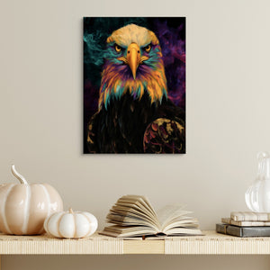 Eagle Jewel Tones — eagle jewel tones sq halloween wall 2 1port flush print