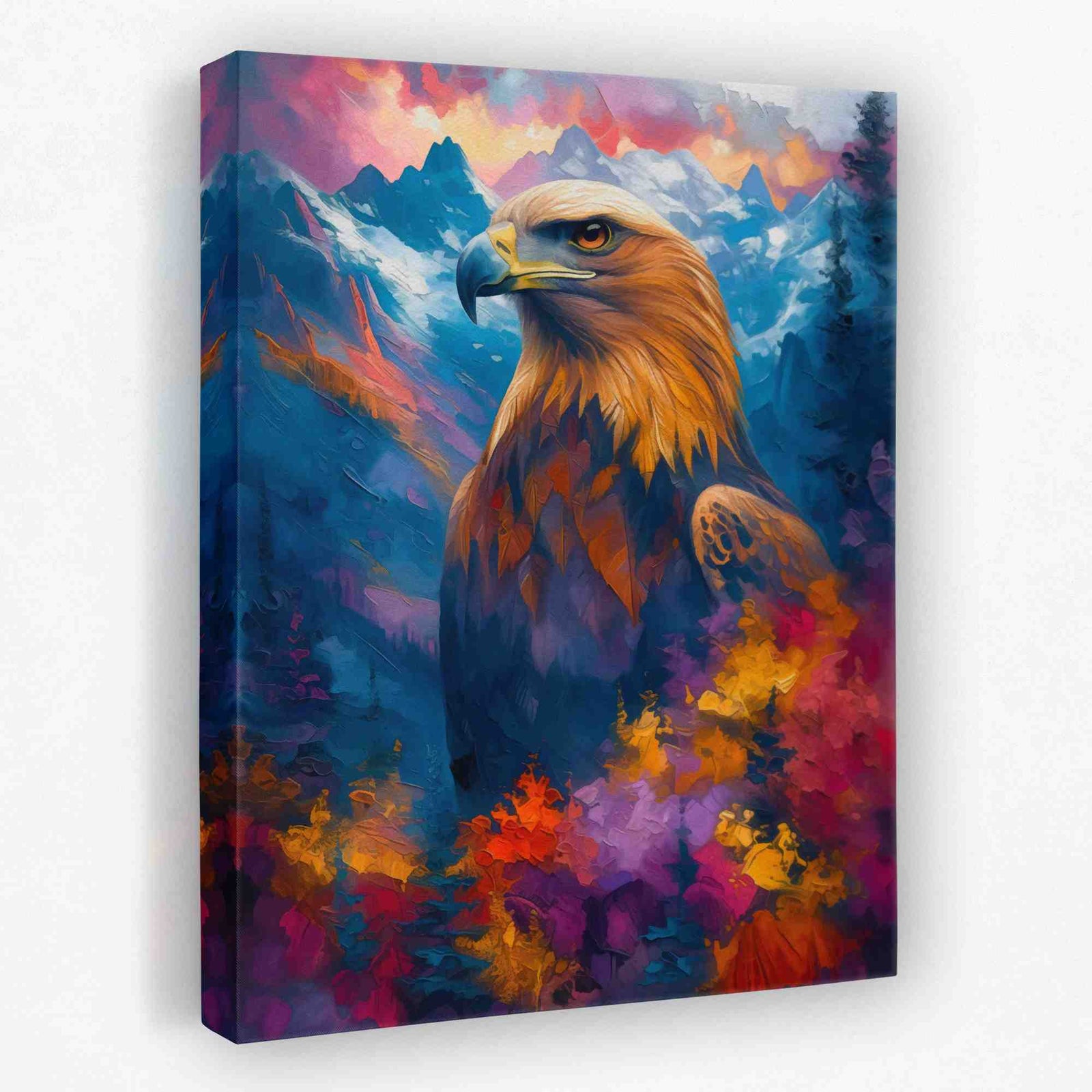 Eagle Mountains - Acrylic Canvas Wall Art