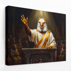 Eagle Senator Triumphant - Luxury Wall Art