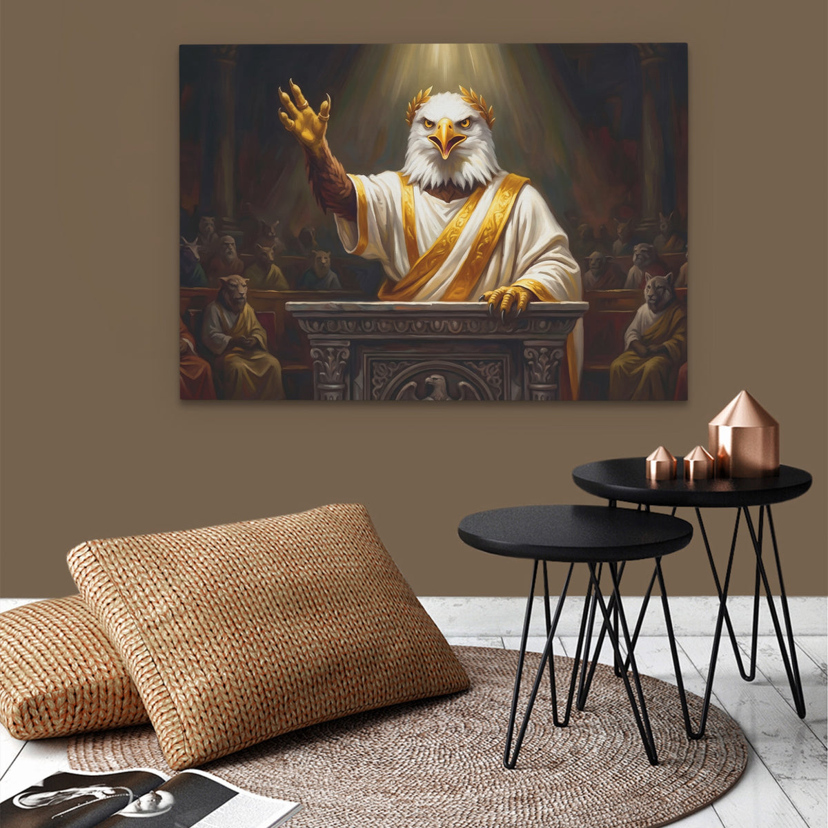 Eagle Senator Triumphant — Eagle Senator Triumphant brown wallroom 205