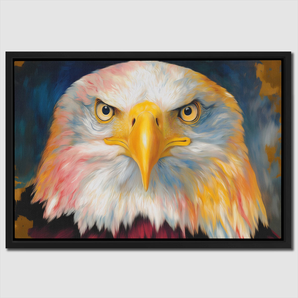 Eagles Amber Dawn - Luxury Wall Art