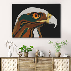 Eagles Amber Eye - Luxury Wall Art