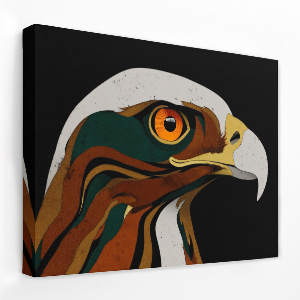 Eagles Amber Eye - Luxury Wall Art