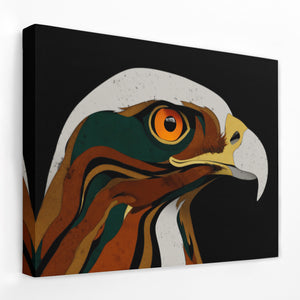 Eagles Amber Eye - Luxury Wall Art