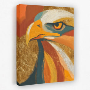 Eagle's Copper Storm II - Luxury Wall Art