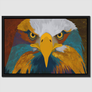 Eagles Electric Storm - Luxury Wall Art