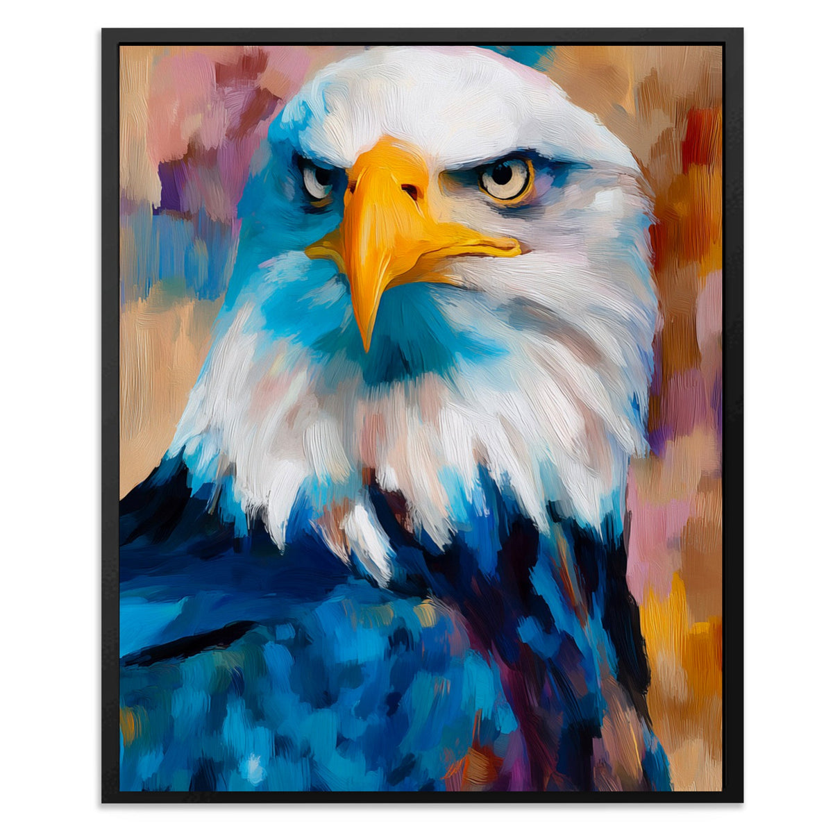 Eagle's Electric Storm - Luxury Wall Art