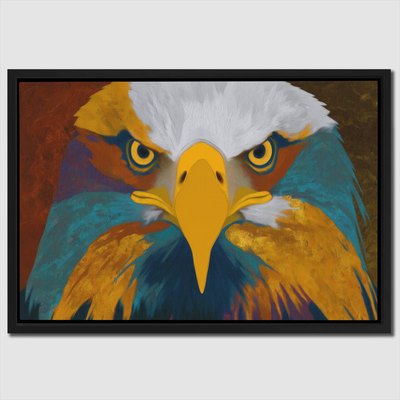Eagles Electric Storm - Luxury Wall Art