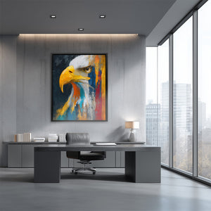 Eagle's Freedom Fire - Luxury Wall Art