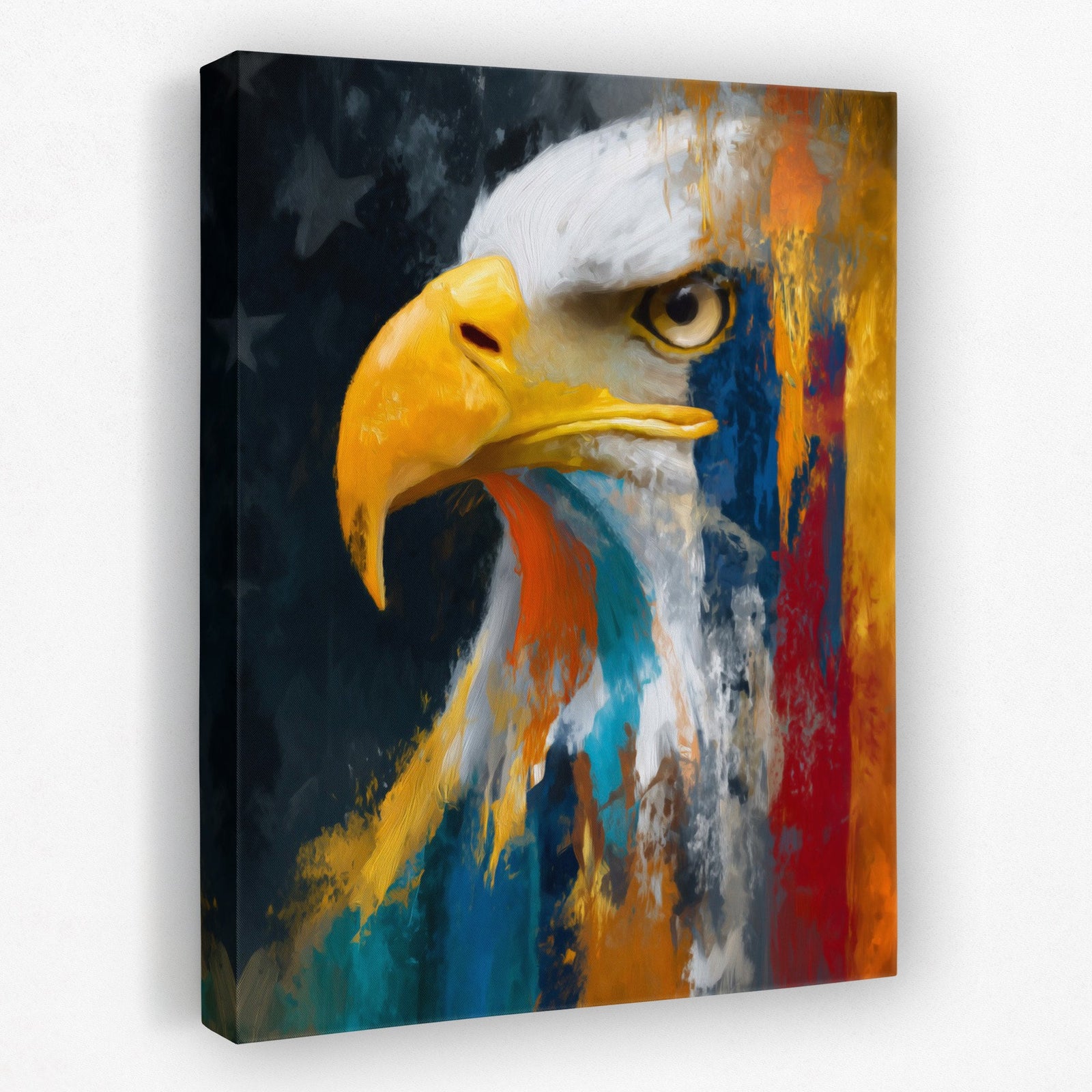 Eagle's Freedom Fire - Luxury Wall Art