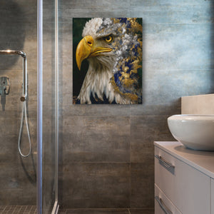 Eagle's Golden Thunder - Luxury Wall Art