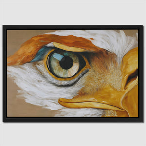 Eagle's Piercing Dawn - Luxury Wall Art