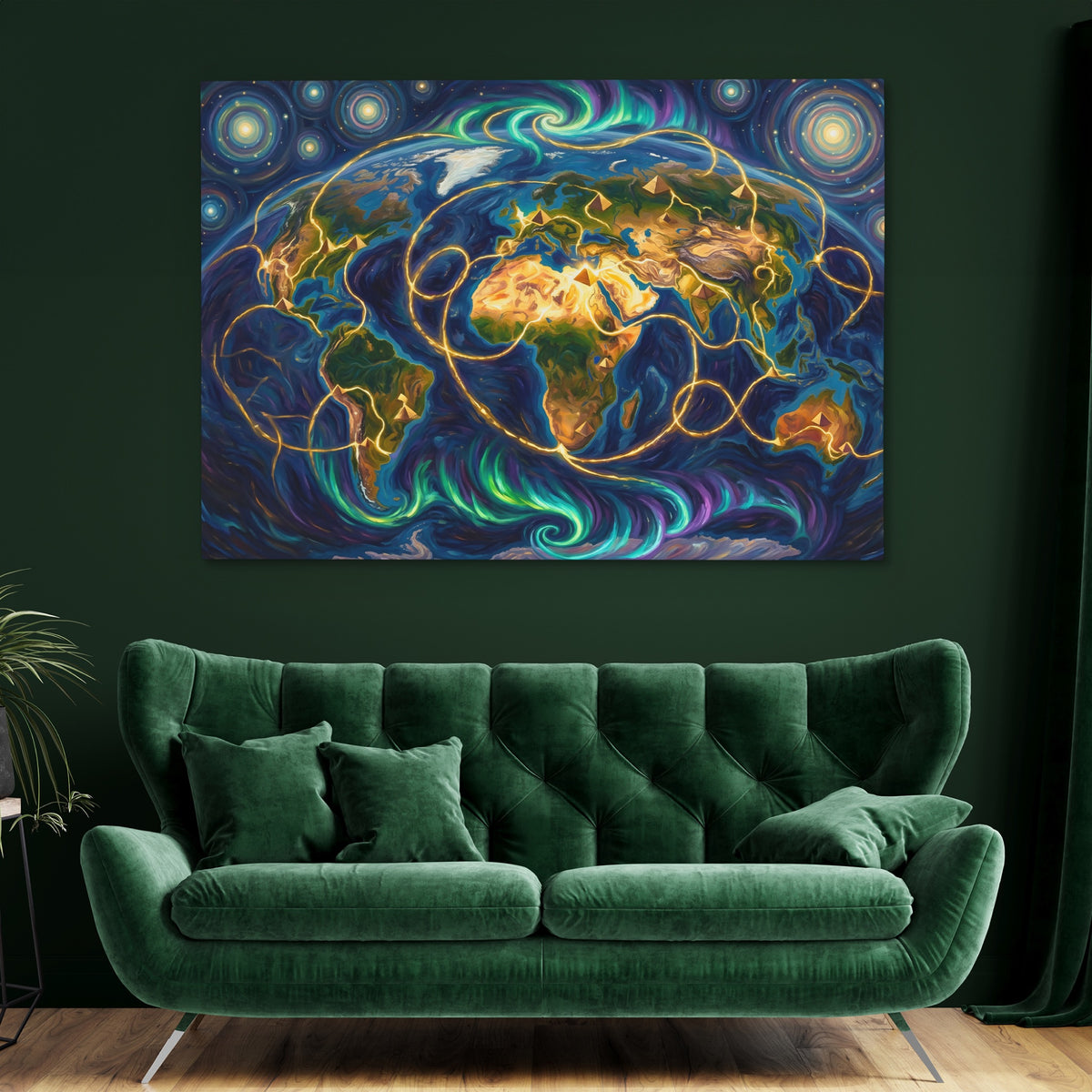 Earth Cosmic Lay Lines — Earth Cosmic Lay Lines Green Room 2 33