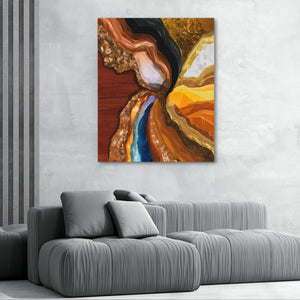 Earth Layers Reverie - Luxury Wall Art