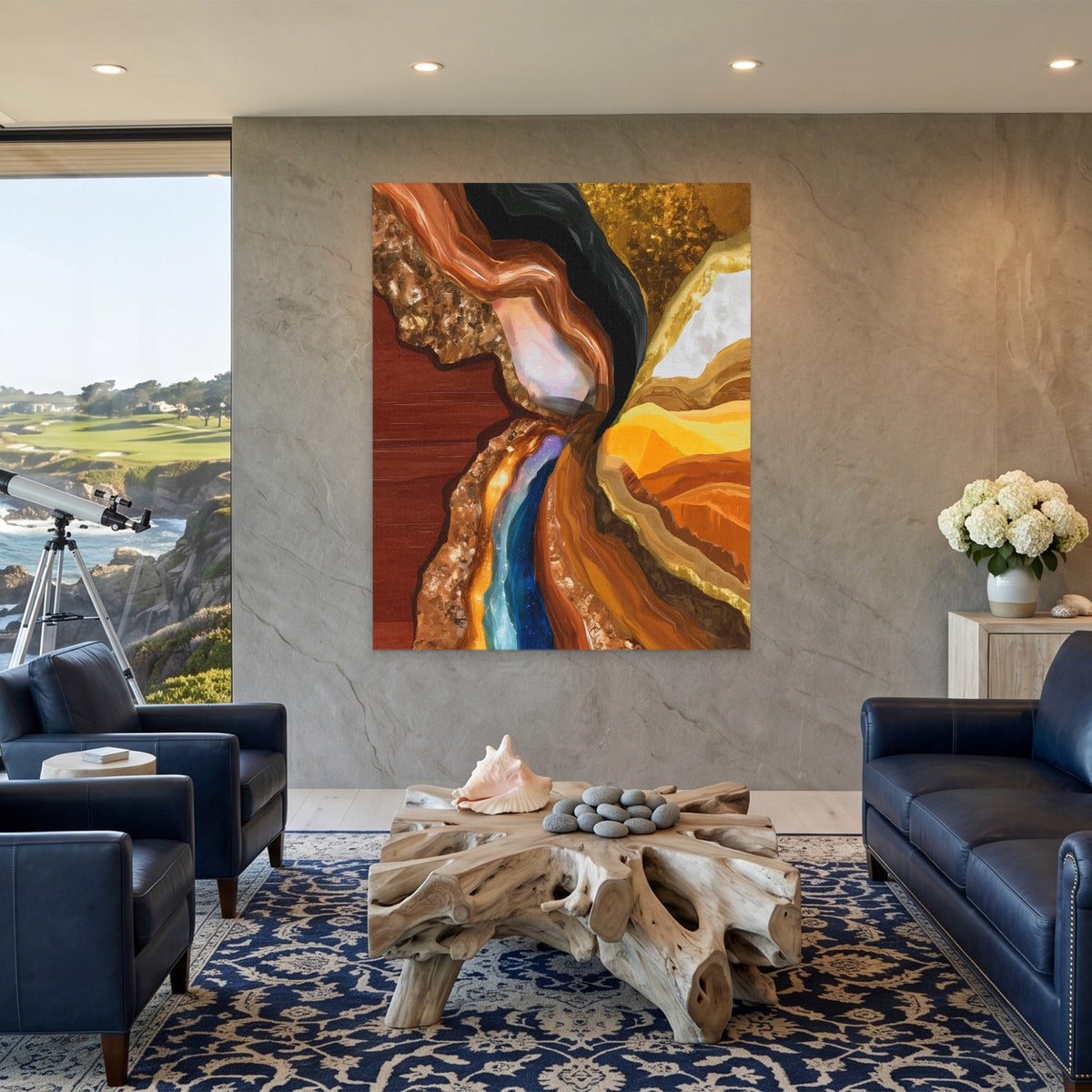 Earth Layers Reverie - Luxury Wall Art