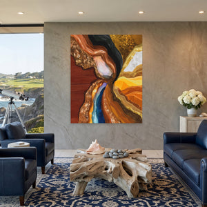 Earth Layers Reverie - Luxury Wall Art