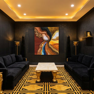 Earth Layers Reverie - Luxury Wall Art