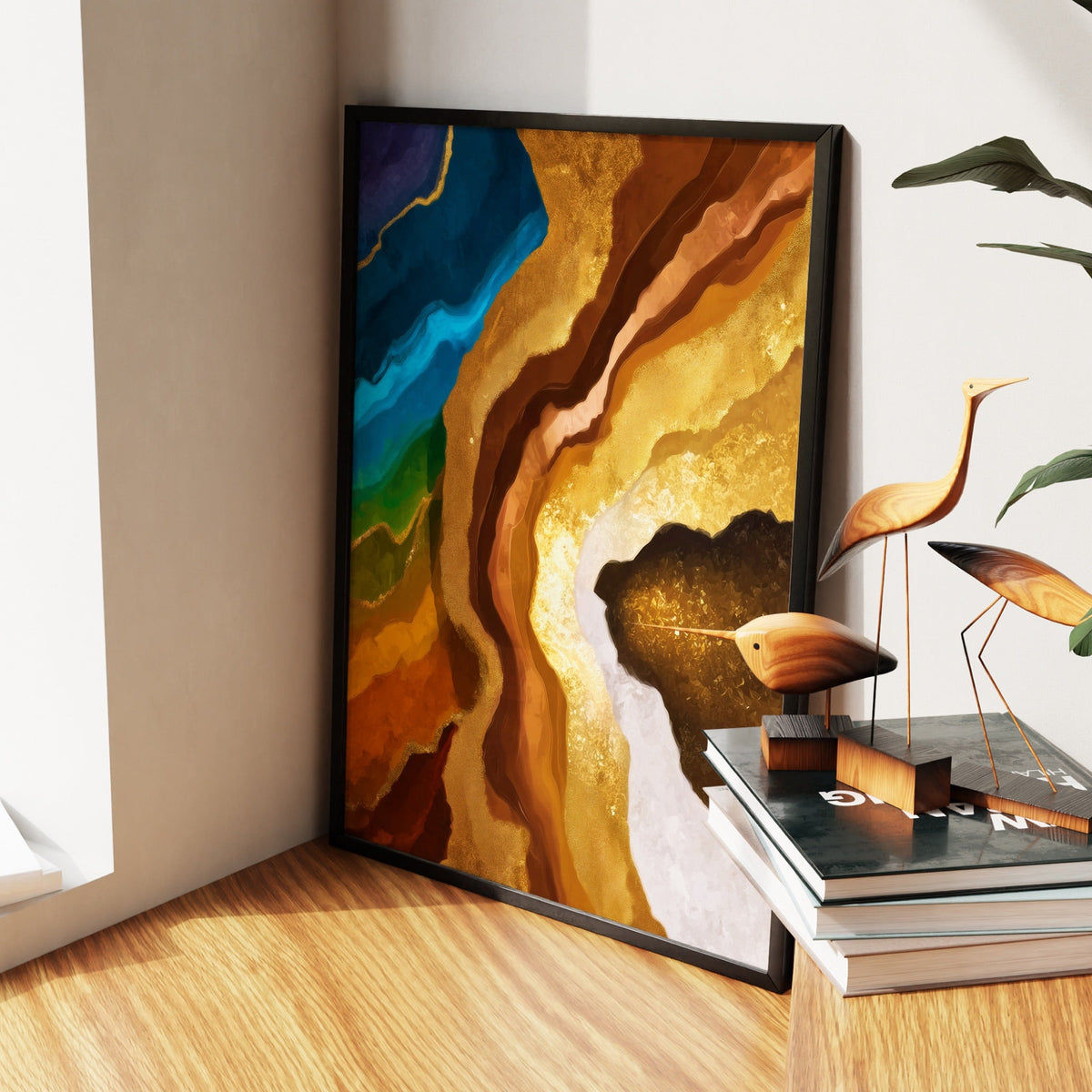 Earth Strata Abstract - Luxury Wall Art