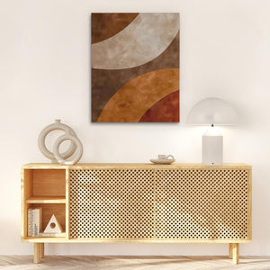 Earth Tone Shapes - Luxury Wall Art