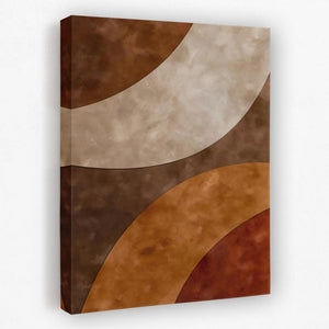 Earth Tone Shapes - Luxury Wall Art