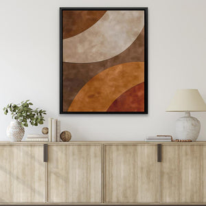 Earth Tone Shapes - Luxury Wall Art