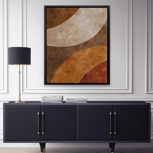 Earth Tone Shapes - Luxury Wall Art