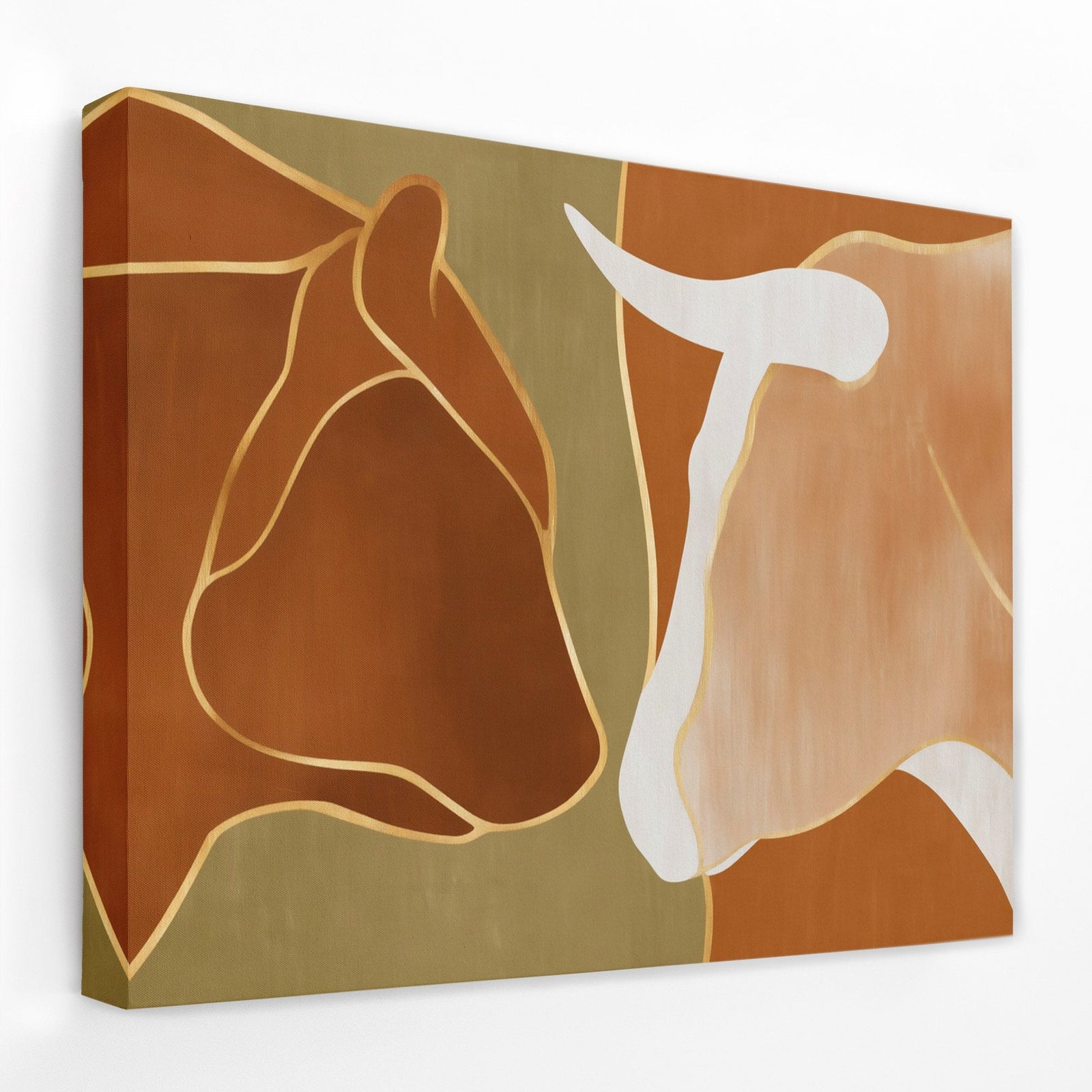 Earthen Rivals - Luxury Wall Art