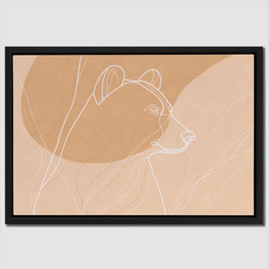 Earthly Bear - Luxury Wall Art