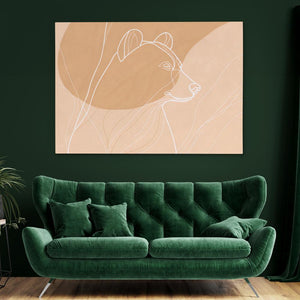 Earthly Bear - Luxury Wall Art