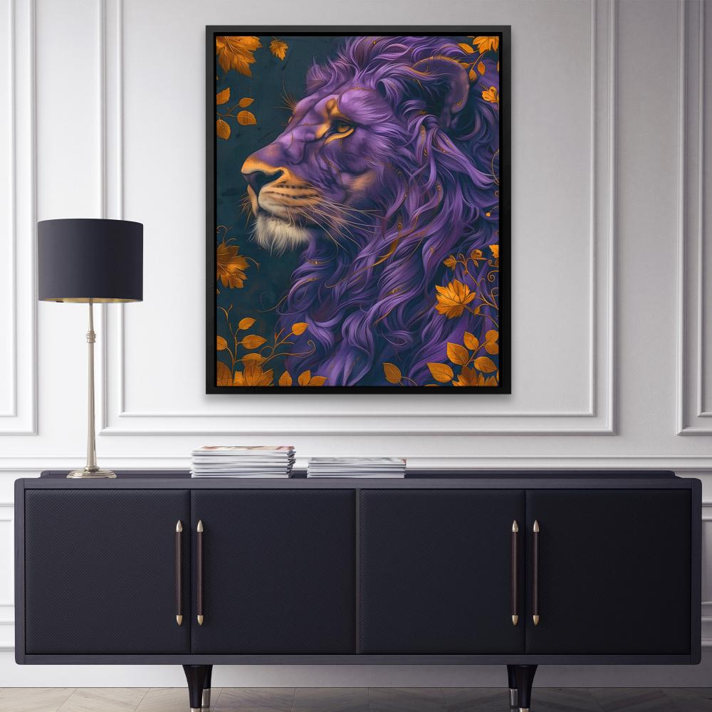 Earthly Lion - Luxury Wall Art