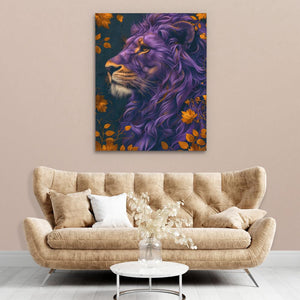 Earthly Lion - Luxury Wall Art