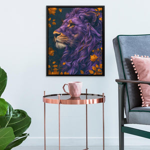 Earthly Lion - Luxury Wall Art