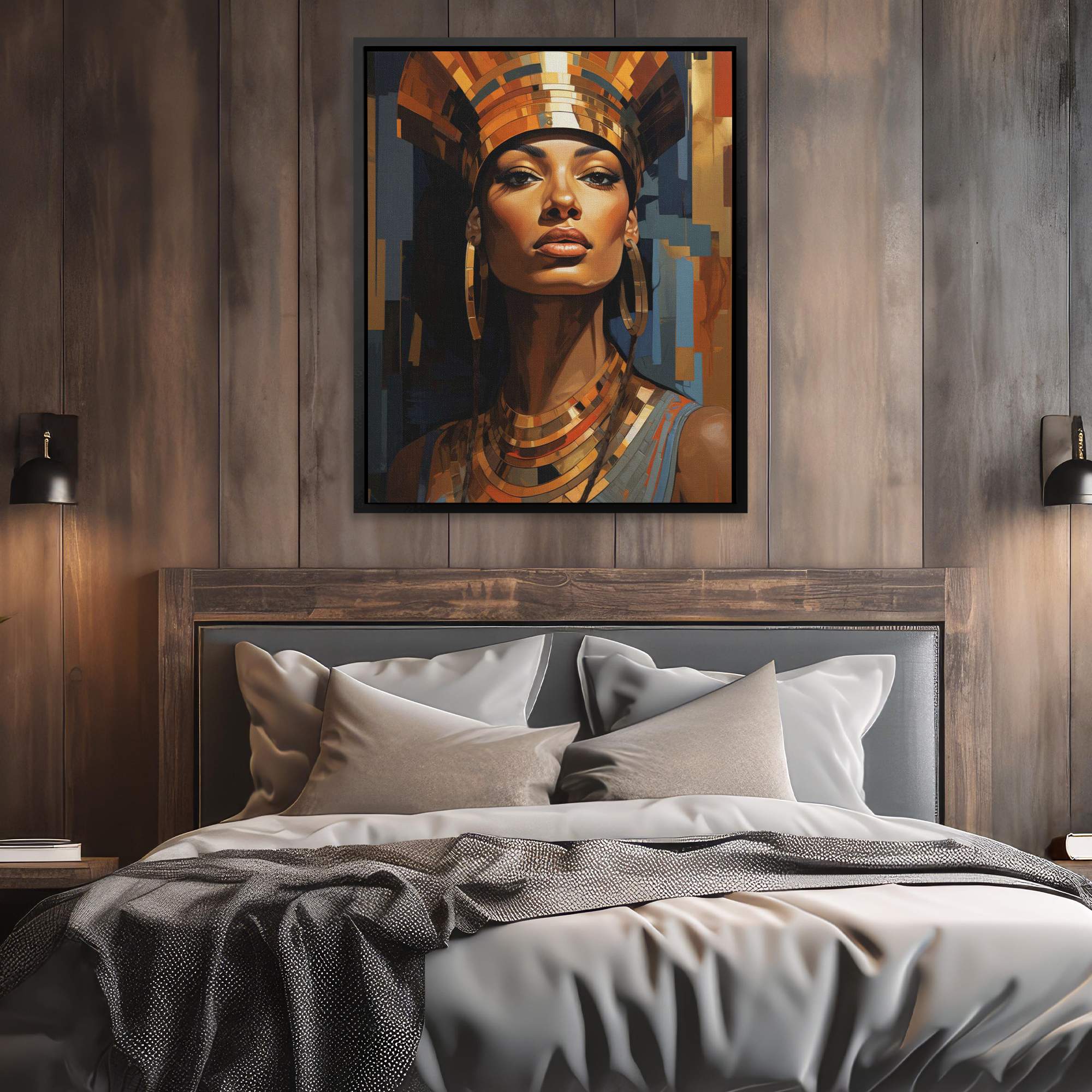 Ebony and Gold - Luxury Wall Art