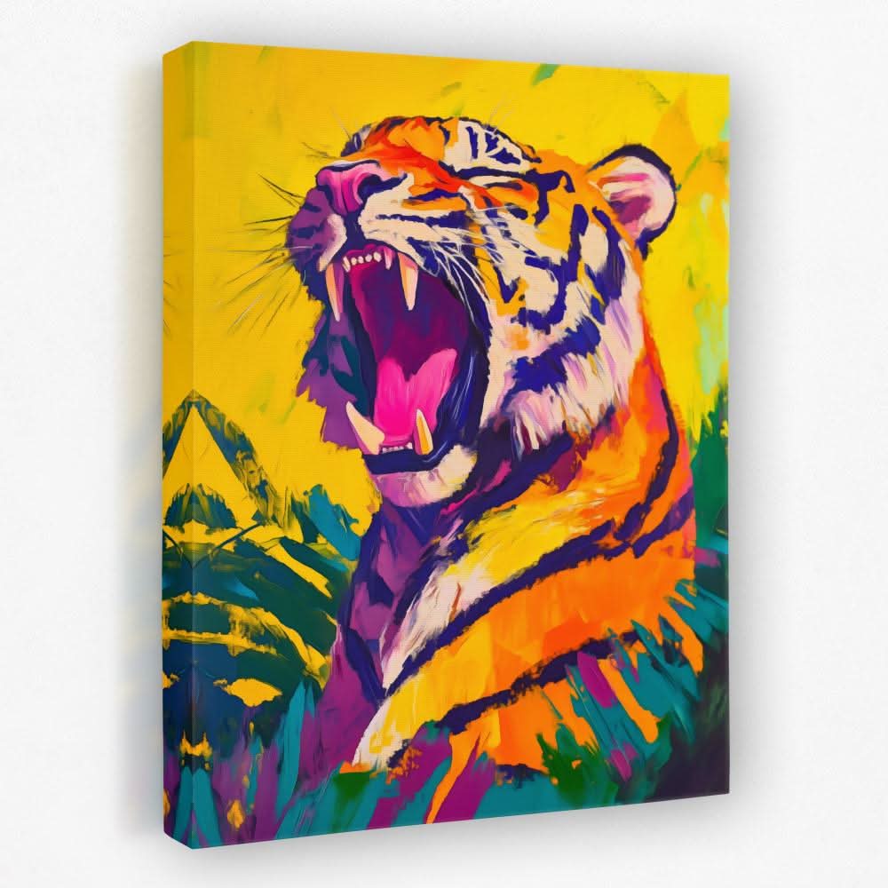 Echo of the Wild - Man Cave Canvas Wall Art