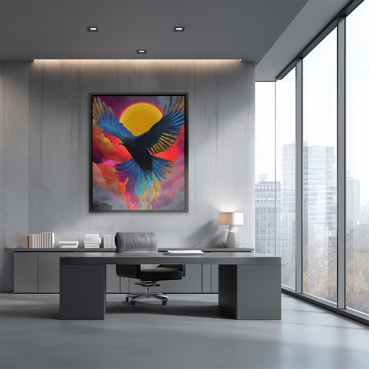 Eclipse Wing Ascendant - Luxury Wall Art
