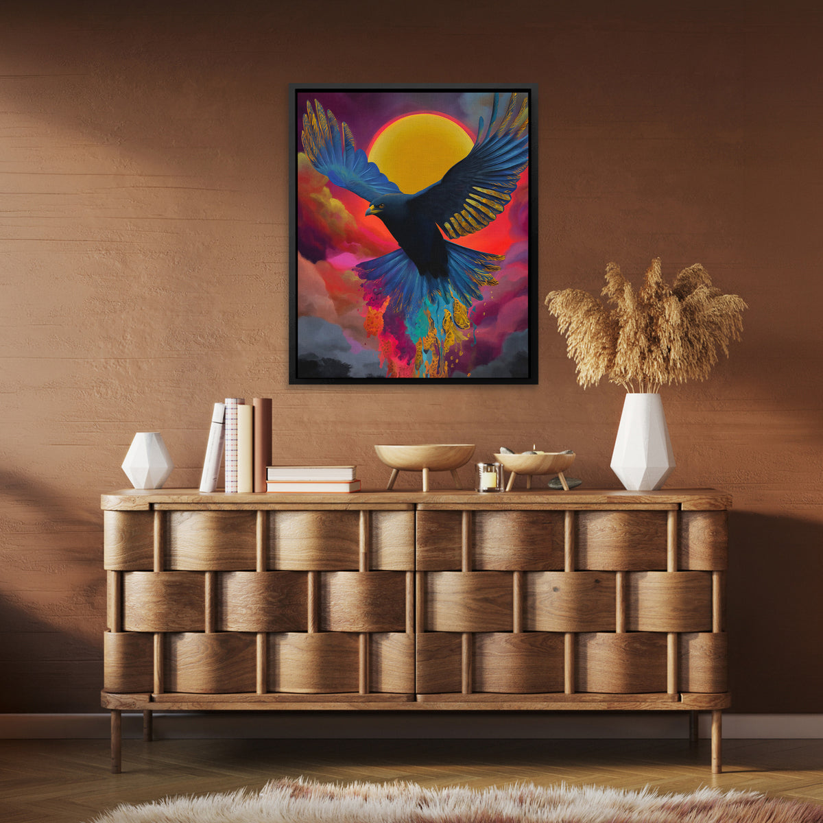 Eclipse Wing Ascendant - Luxury Wall Art