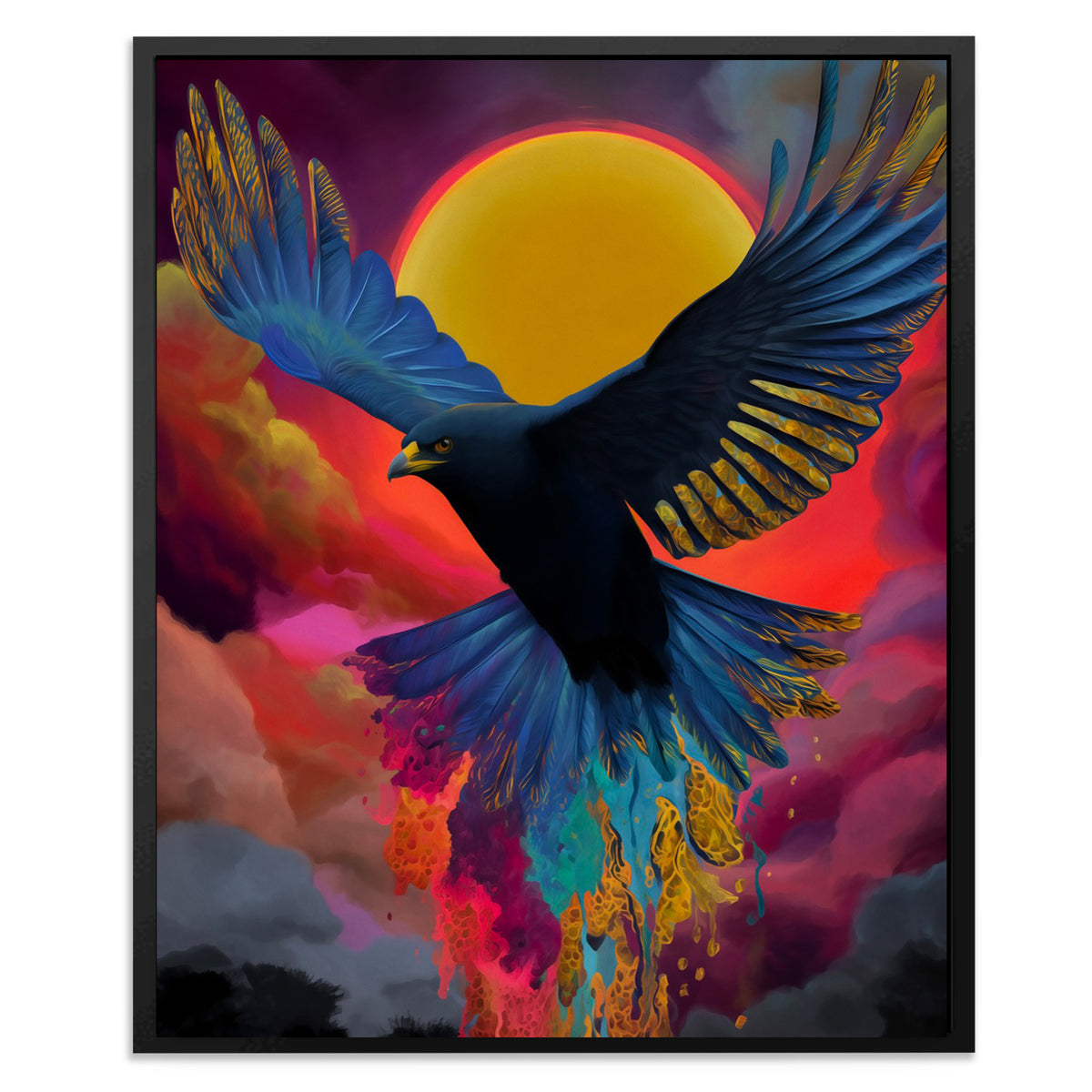 Eclipse Wing Ascendant - Luxury Wall Art