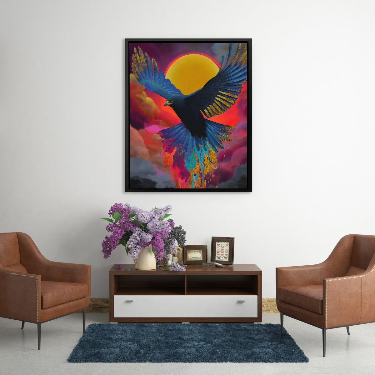 Eclipse Wing Ascendant - Luxury Wall Art