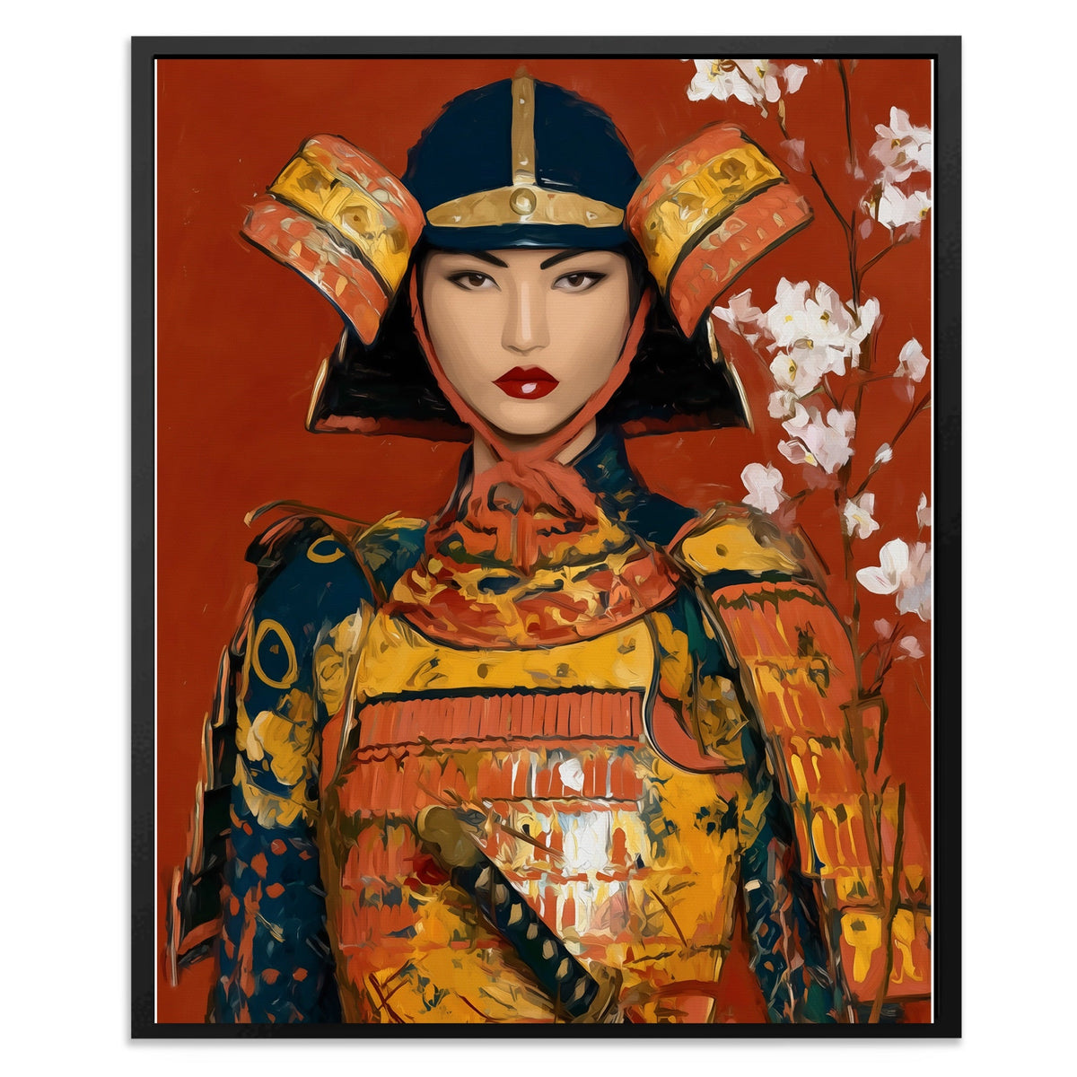 Edo Warrior Gold - Luxury Wall Art
