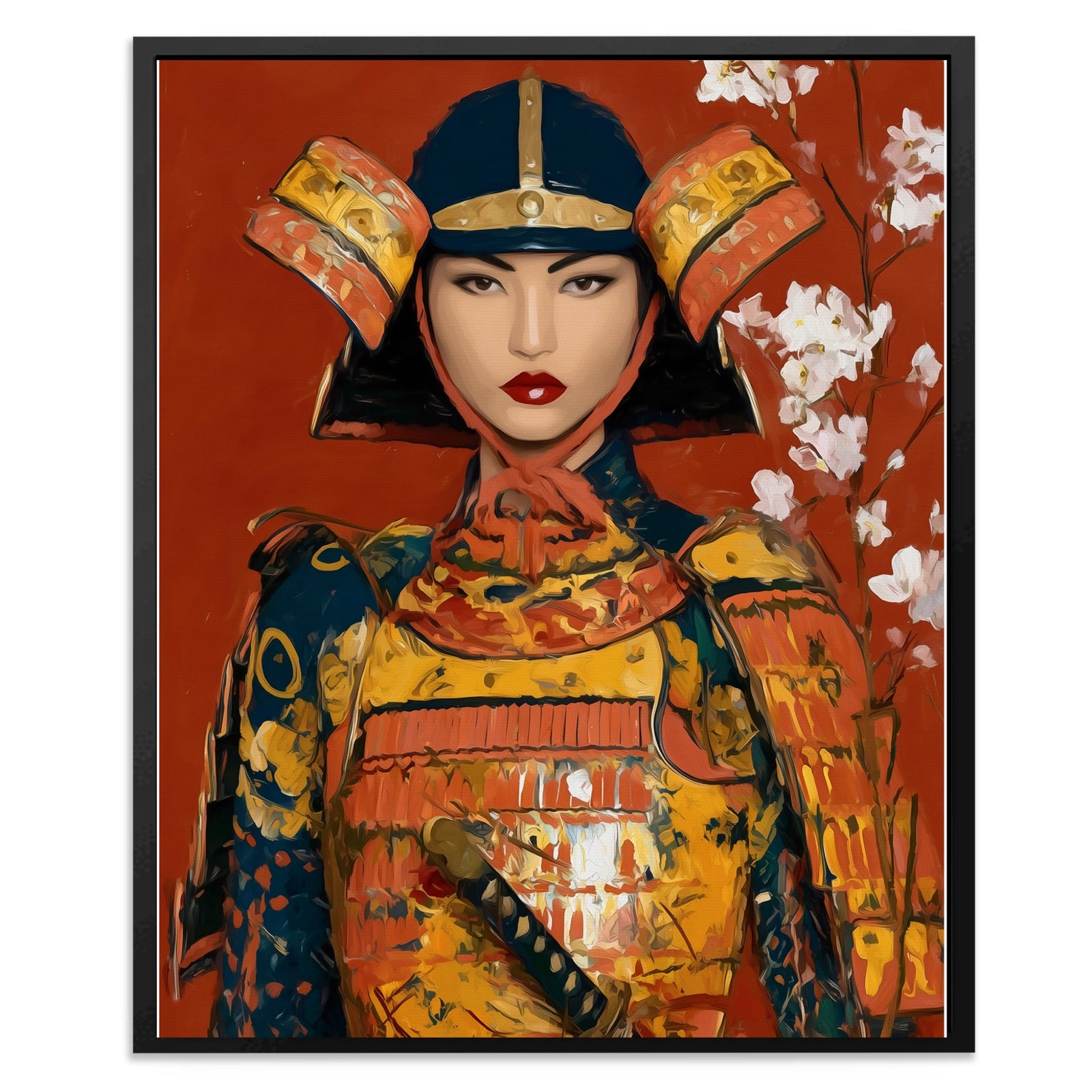 Edo Warrior Gold - Luxury Wall Art