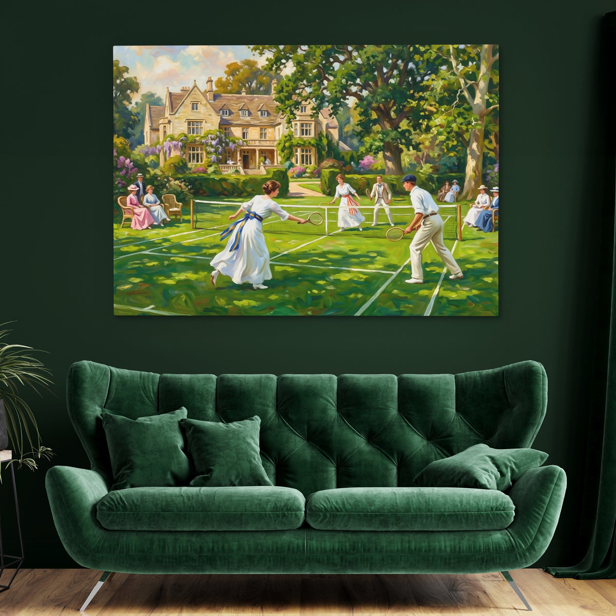 Edwardian Summer Tennis — Edwardian Summer Tennis Green Room 2 35
