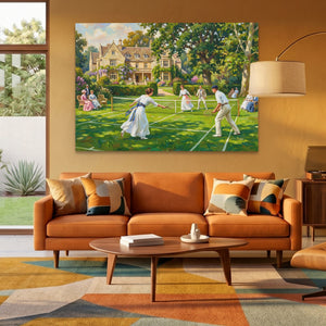 Edwardian Summer Tennis — Edwardian Summer Tennis Orange Room Land 131