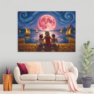 Egypt Midnight Moon — Egypt Midnight Moon New   Land Nice Living Room 100