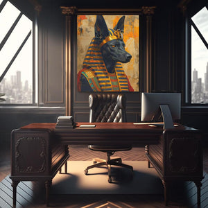 Egyptian Anubis - Luxury Wall Art