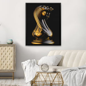 Egyptian Chess Queen - Luxury Wall Art