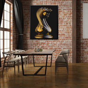 Egyptian Chess Queen - Luxury Wall Art