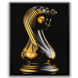 Egyptian Chess Queen - Luxury Wall Art