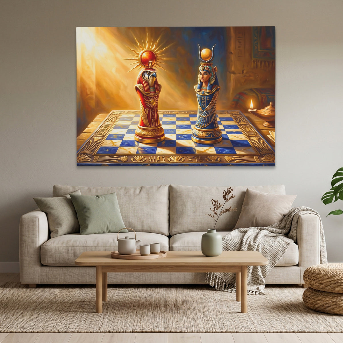 Egyptian Chess Royalty — Egyptian Chess Royalty Calm Vibes Land 114